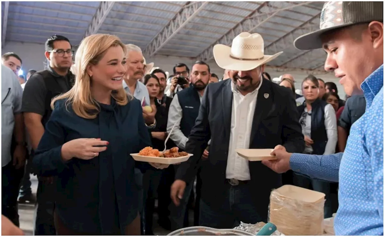 Maru Campos reitera su apoyo a campesinos chihuahuenses; ofrece 'sacar adelante al campo'