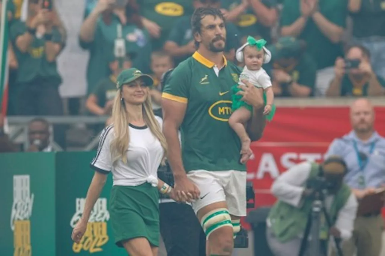 Etzebeth becomes most-capped Springbok to thunderous applause