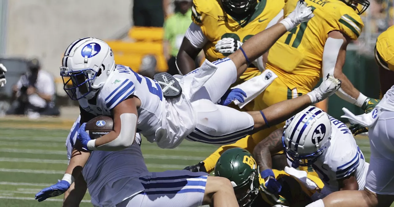 BYU Holds On for 34-28 Win at Baylor, Remains Undefeated