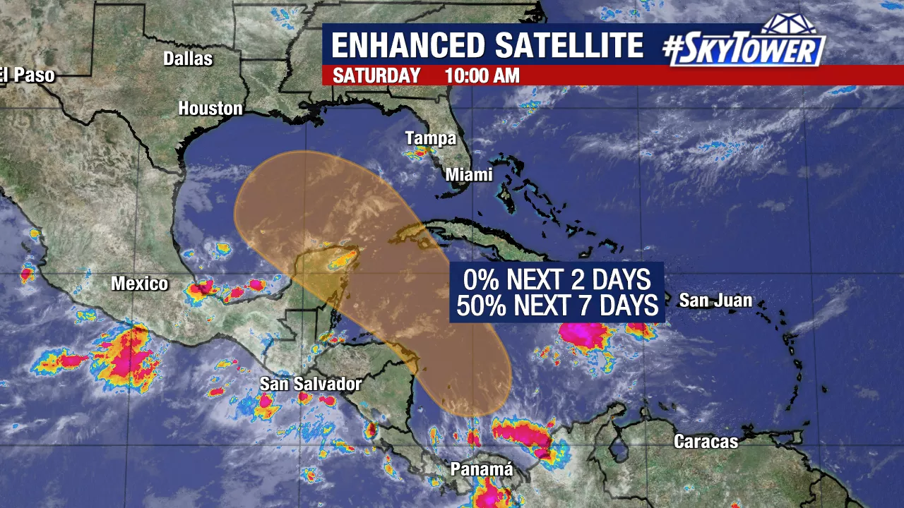 Next tropical threat brewing in Caribbean with eyes on Gulf as development odds increase