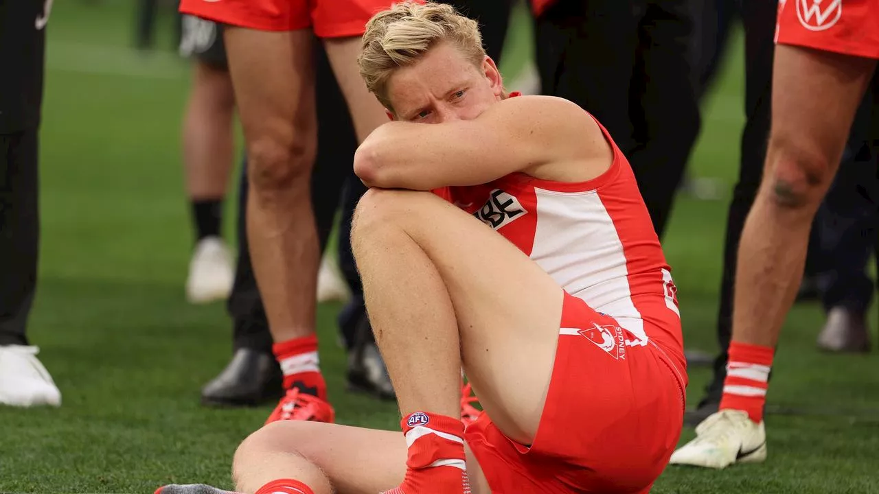 ‘Had it the whole finals series’: Shattered Heeney’s shock GF injury reveal