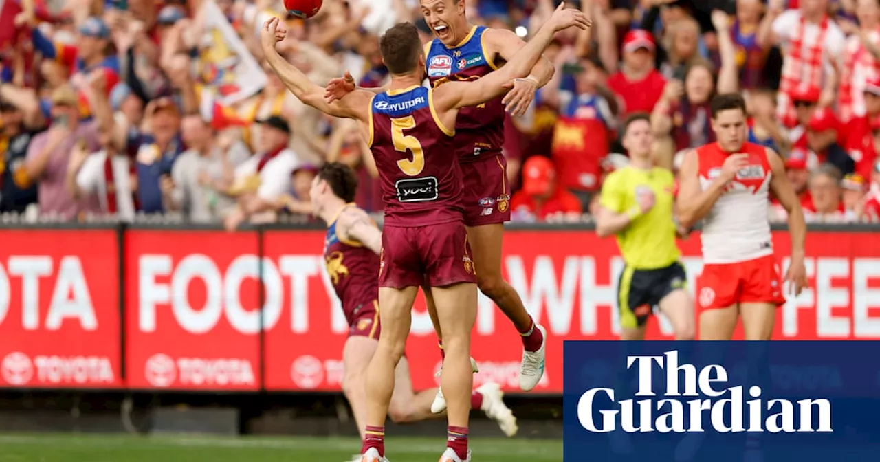 Brisbane bury their AFL demons as stubborn optimism turns into unbridled joy