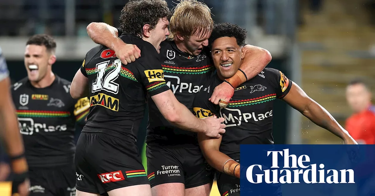 Cleary leads Panthers past Sharks, into NRL grand final