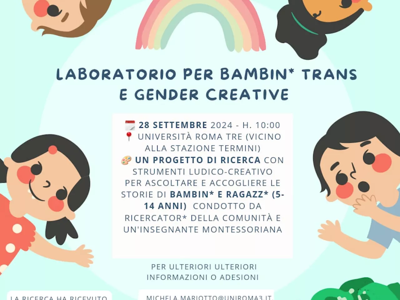 'Esperimento sulla pelle dei bimbi'. Raccolte 35mila firme contro il laboratorio trans a Roma Tre