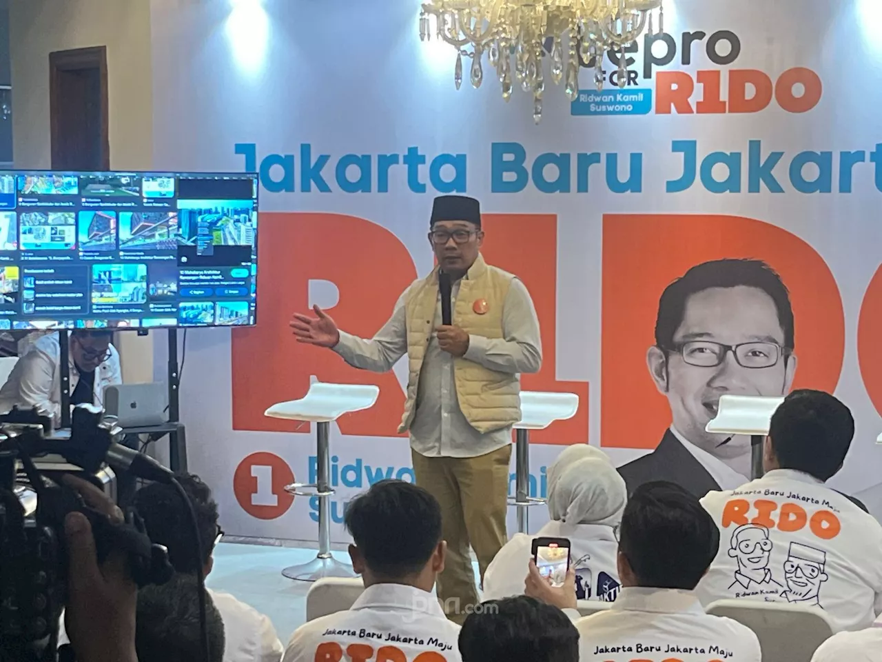 Bepro Deklarasikan Dukungan Ke Calon Gubernur-Wakil Gubernur Jakarta Ridwan Kamil dan Suswono