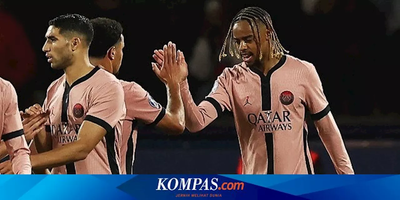 Hasil PSG Vs Rennes 3-1, Barcola Salip Greenwood di Daftar Top Skor