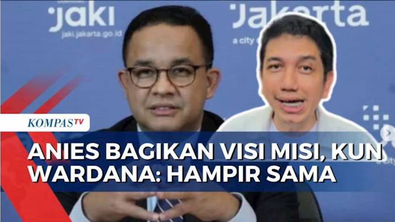 Respons Kun Wardana, Rano Karno dan Ridwan Kamil soal Anies Bagikan Visi Misinya untuk Jakarta