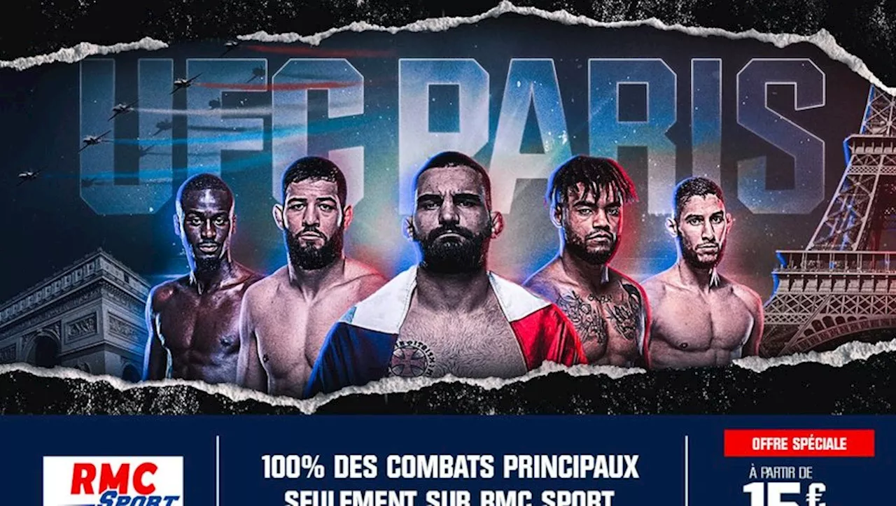 Streaming UFC Paris : voici comment regarder le combat Benoît Saint-Denis VS Renato Moicano