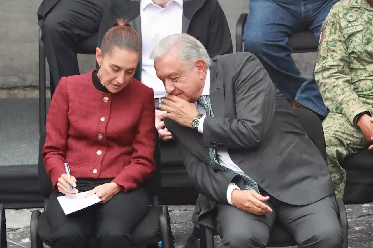 Reconoce Sheinbaum labor de AMLO; no le fallaré al pueblo, dice