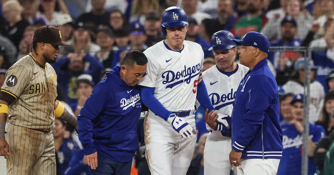 Dodgers confident Freddie Freeman will be ready for NLDS despite ankle sprain