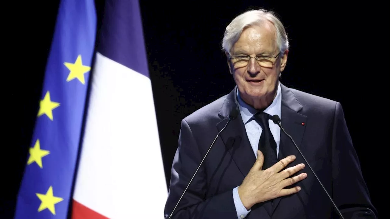 Michel Barnier fait rire les pompiers lors de sa première sortie officielle