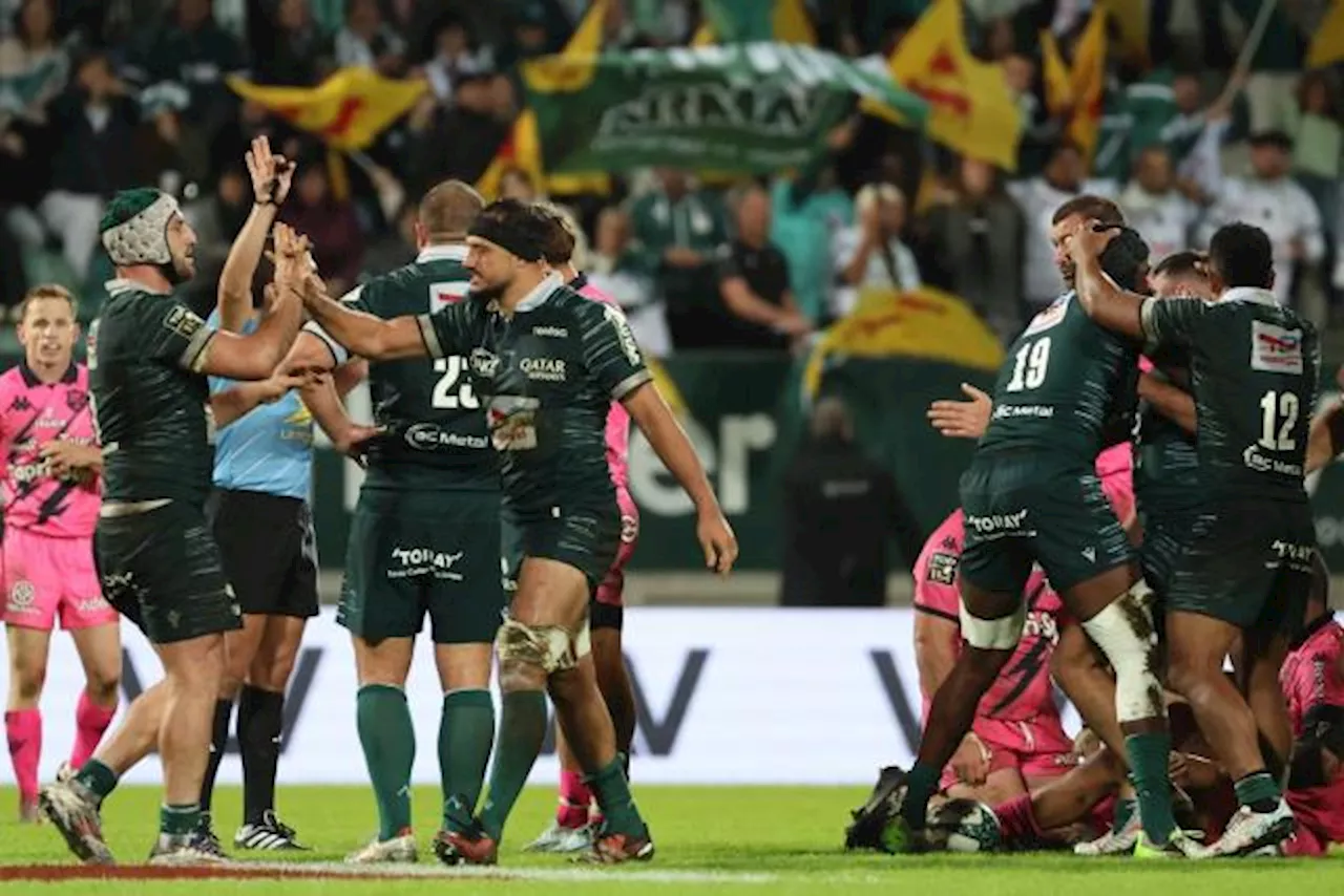 Pau s'impose à domicile avec le bonus offensif devant le Stade Français en Top 14