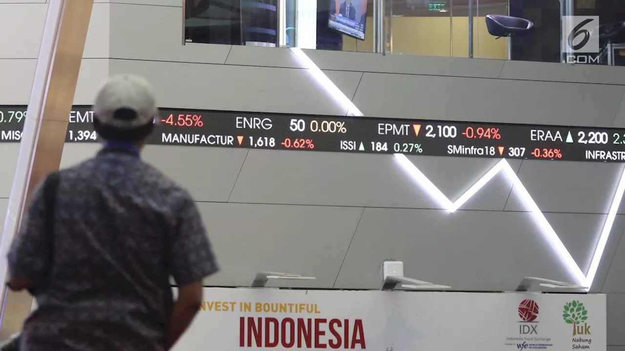 IHSG Sepekan Turun 0,60%, Emiten Prajogo Pangestu hingga Kaesang Pangarep Masuk Top Losers