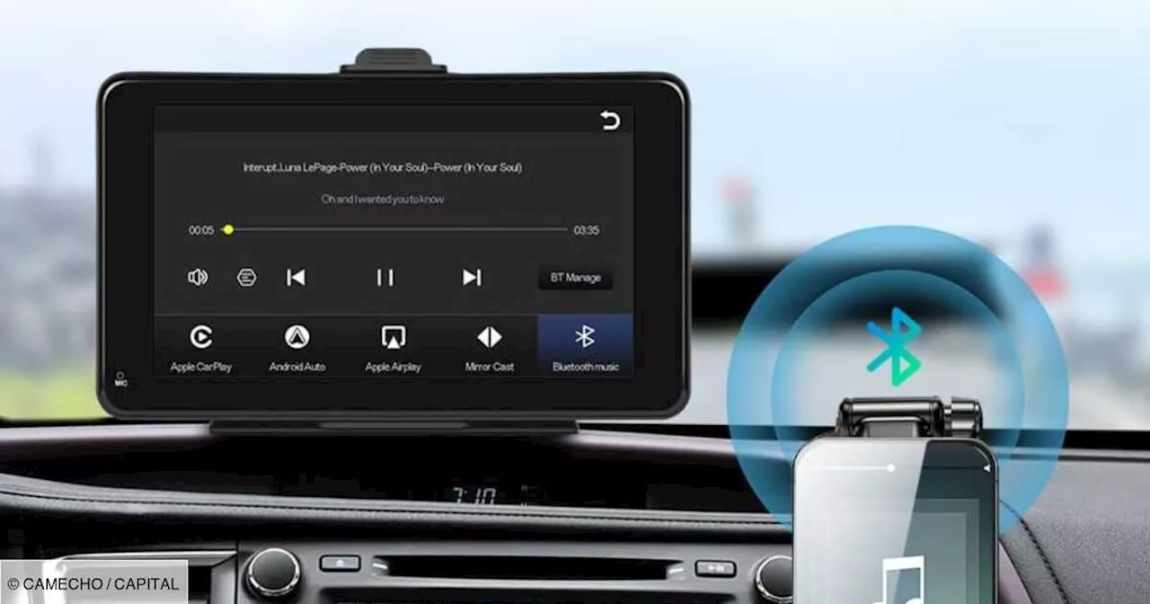 Cet autoradio compatible avec Apple CarPlay et Android Auto est actuellement en promotion sur Amazon