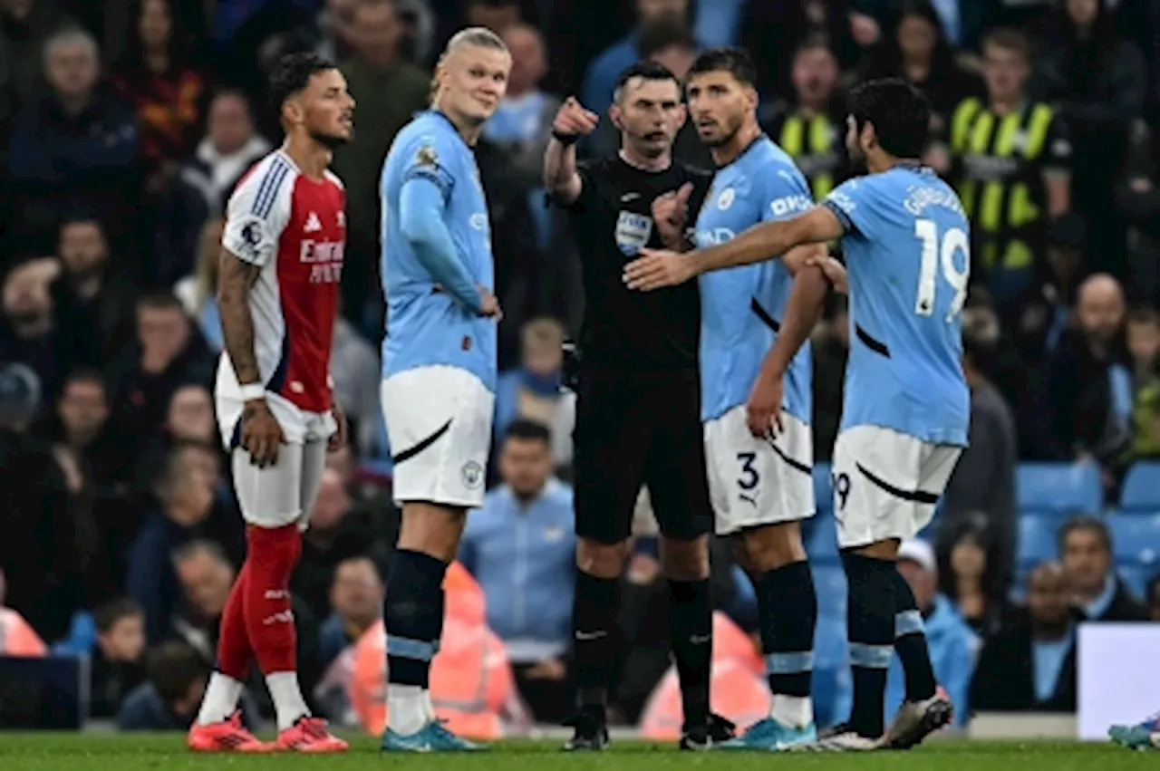 Rivalry with Arsenal now a ‘war’, claims Man City’s Guardiola after heated Premier League clash