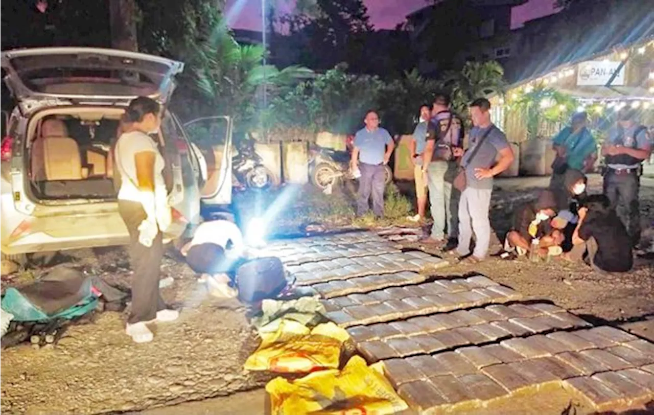 P23-M dried marijuana bricks seized in Kalinga