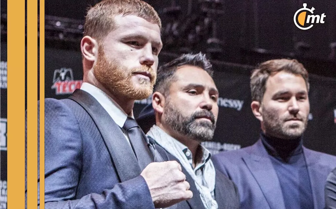 Eddie Hearn lanza dardo a de la Hoya y asegura que su promotora 'terminó'