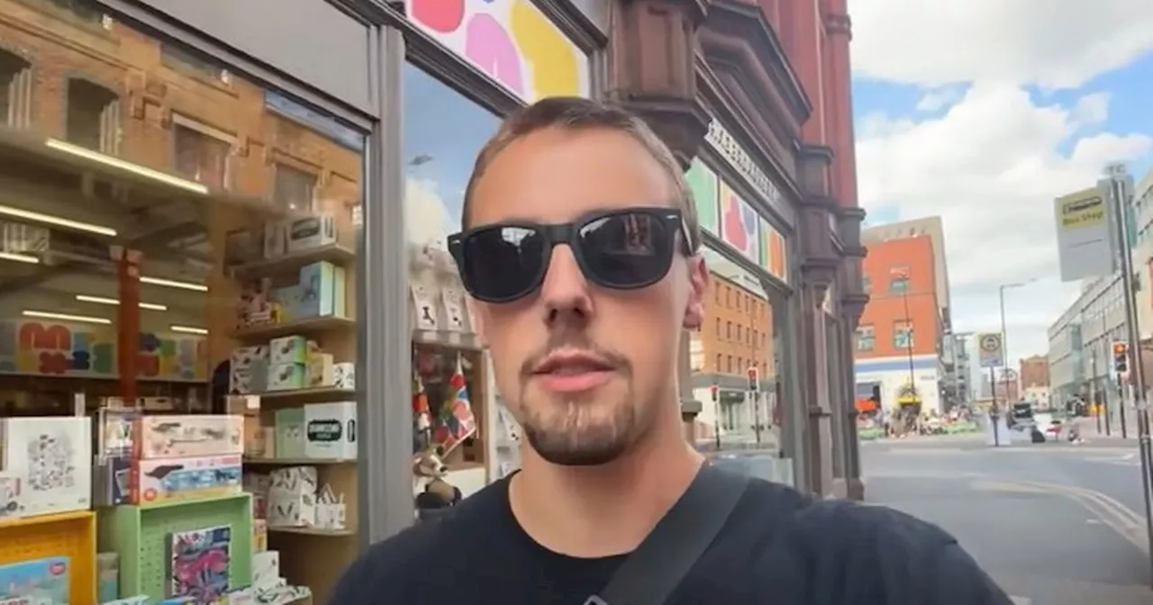 American YouTuber blown away by Manchester's food and atmosphere