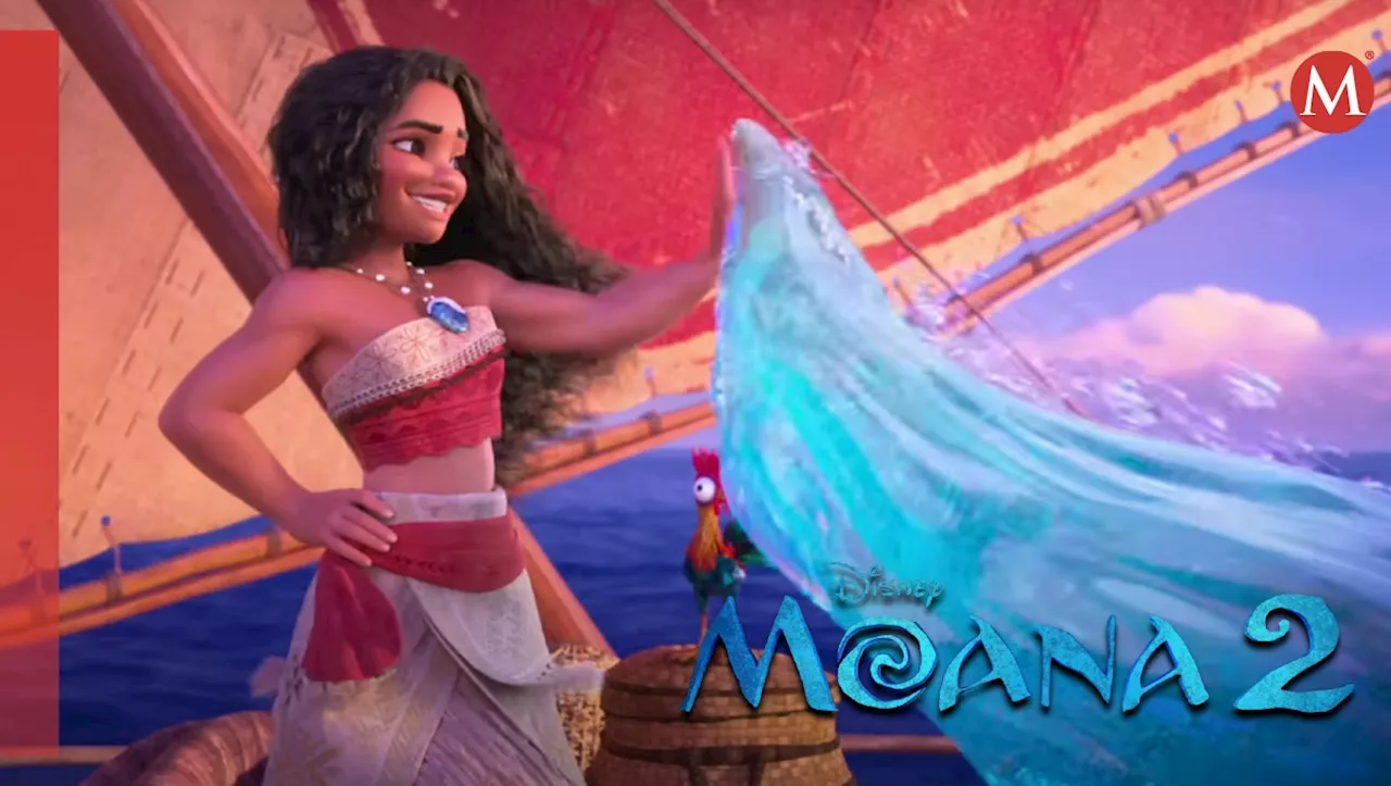 Lanzan nuevo tráiler de 'Moana' y presentan la primera canción original del filme