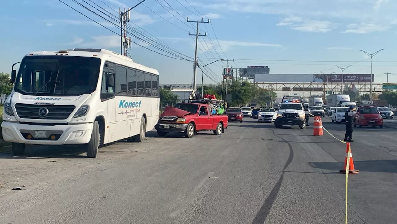 Muere adulto mayor en accidente vehicular en Escobedo