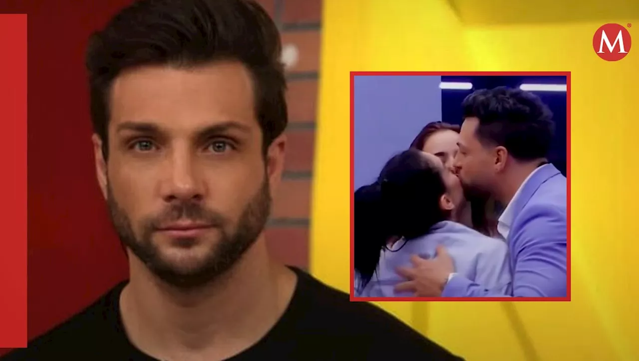 Nicola Porcella entra de sorpresa a 'La Casa de los Famosos'; protagoniza 'beso de tres' con Gala y Karime