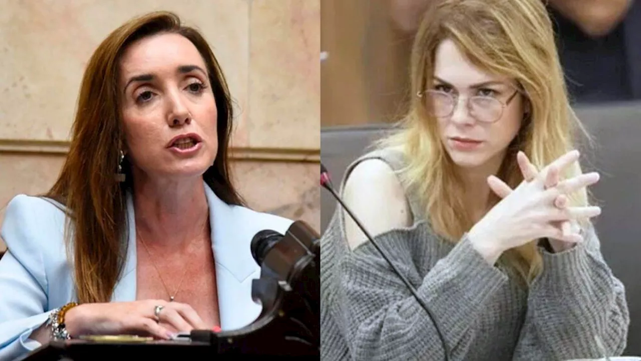 Victoria Villarruel bloquea a Lilia Lemoine en X