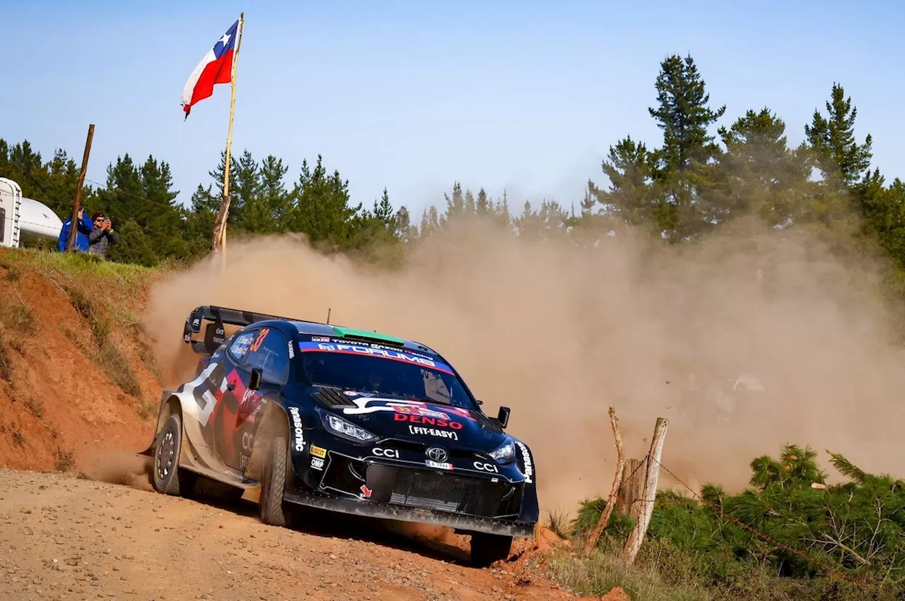 Evans Extends Rally Chile Lead As Rovanperä Closes In