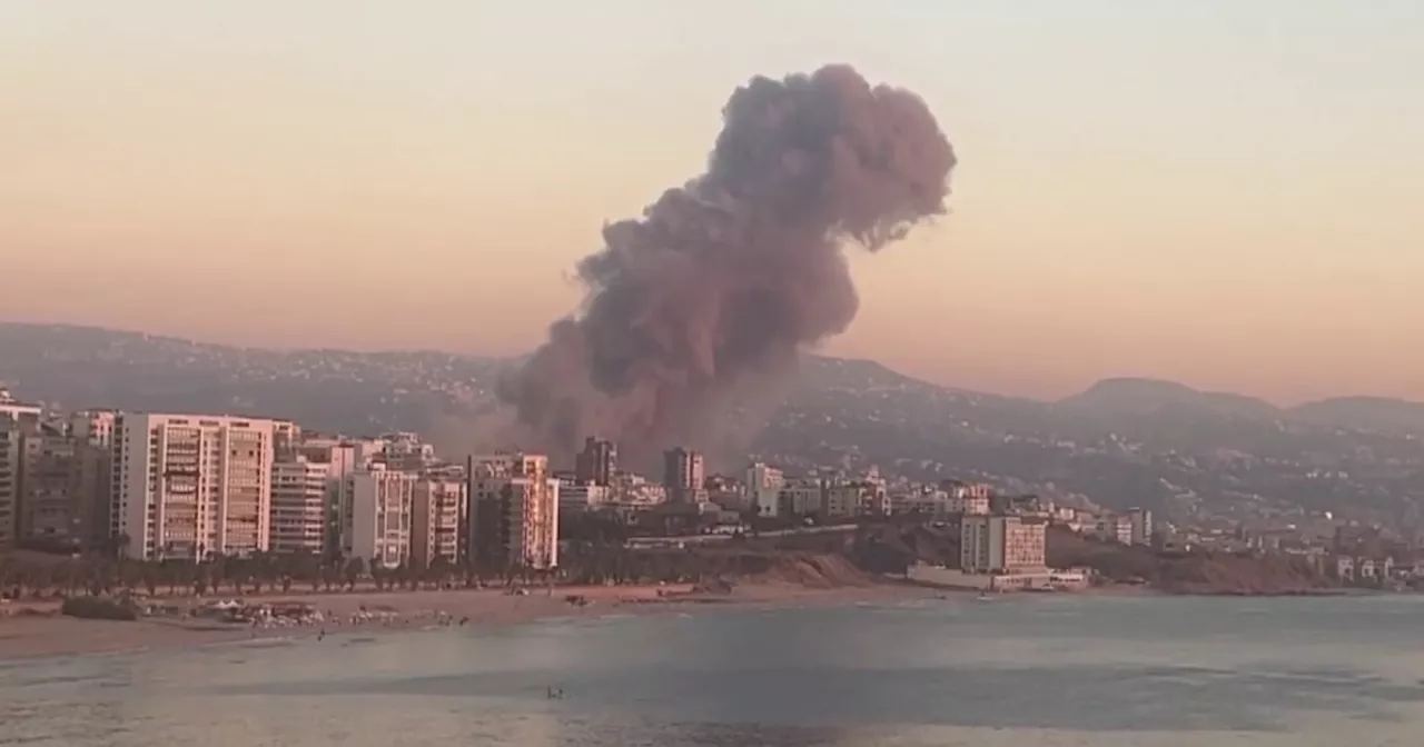 Israel strikes Hezbollah headquarters in Beirut with massive blast