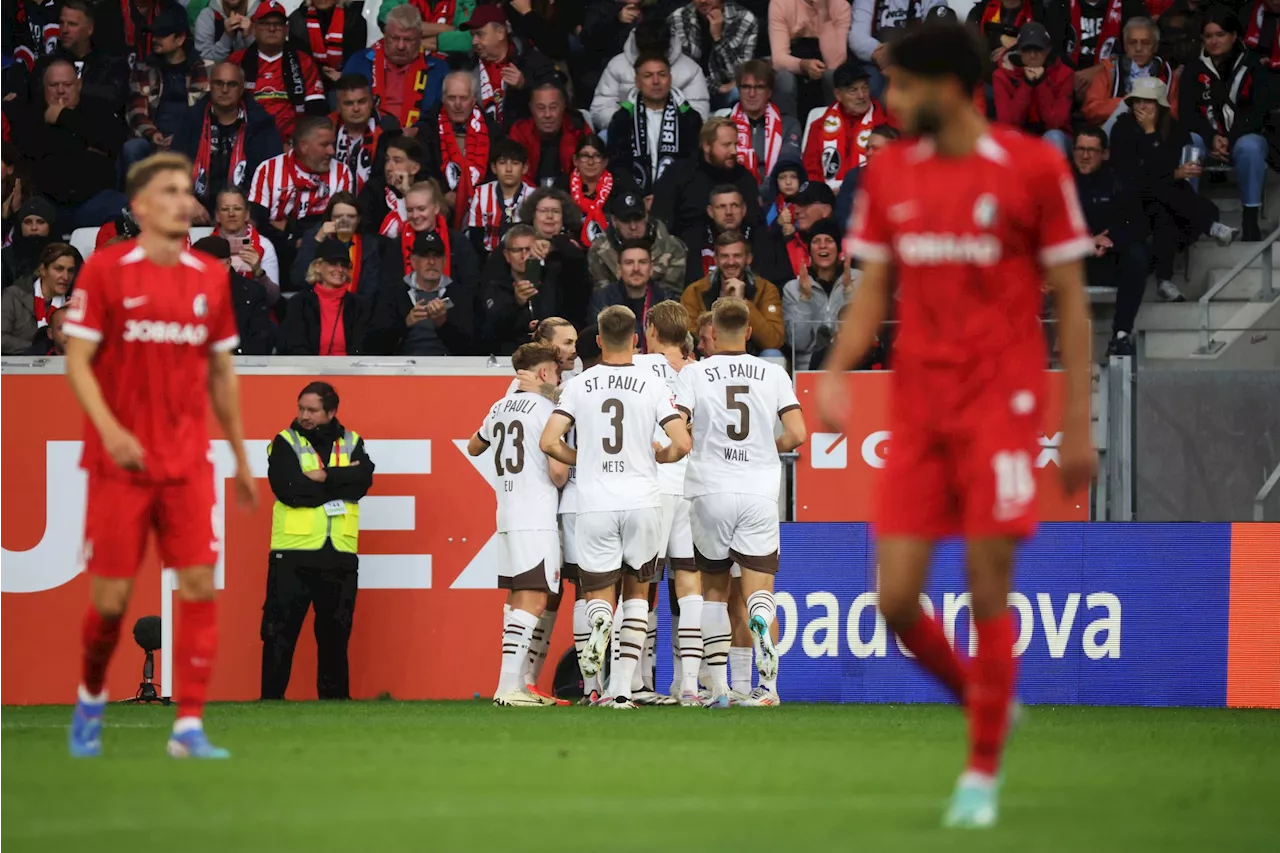 FC St. Pauli besiegt Freiburg und feiert ersten Bundesliga-Sieg