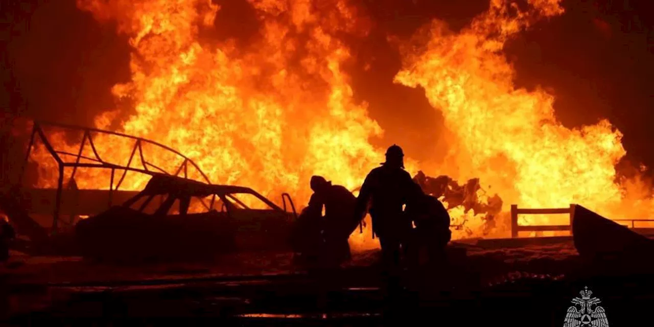 Explosion an Tankstelle in Dagestan fordert mindestens zwölf Todesopfer