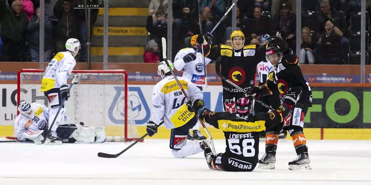 SC Bern kehrt zurück zum Erfolg, Biel verliert gegen Servette