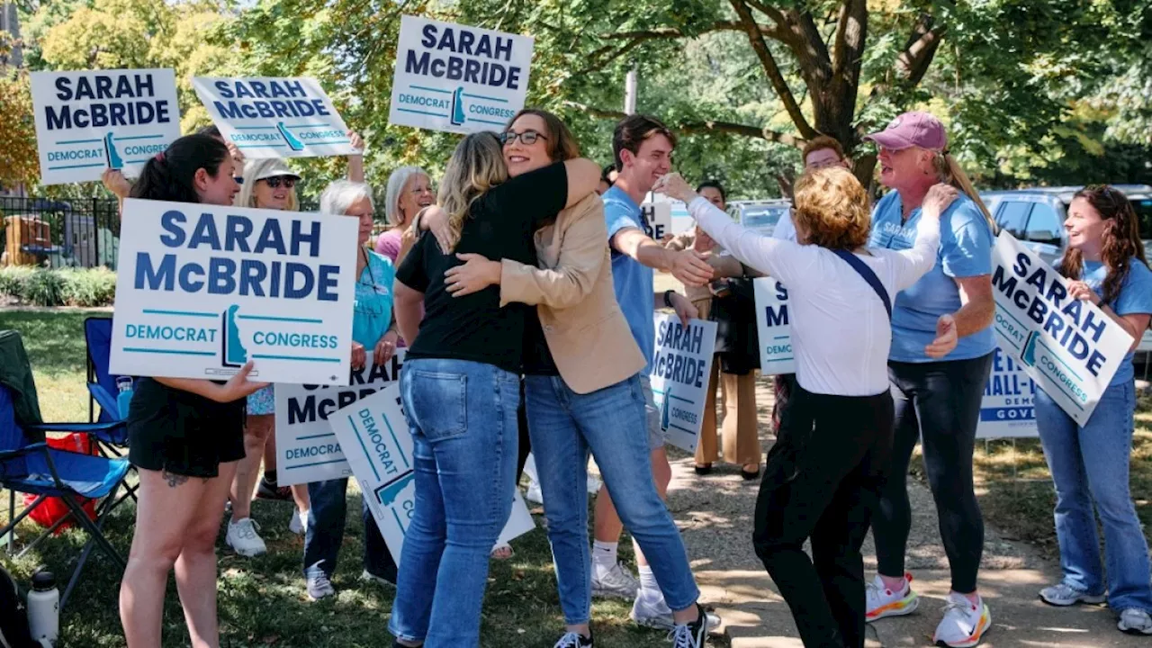 Democrat vying for Delaware's House seat could become first openly transgender member of Congress