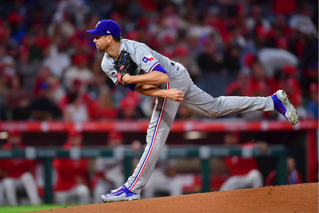 Jacob deGrom pitches 4 solid innings, Texas Rangers hit 4 homers to beat Angels