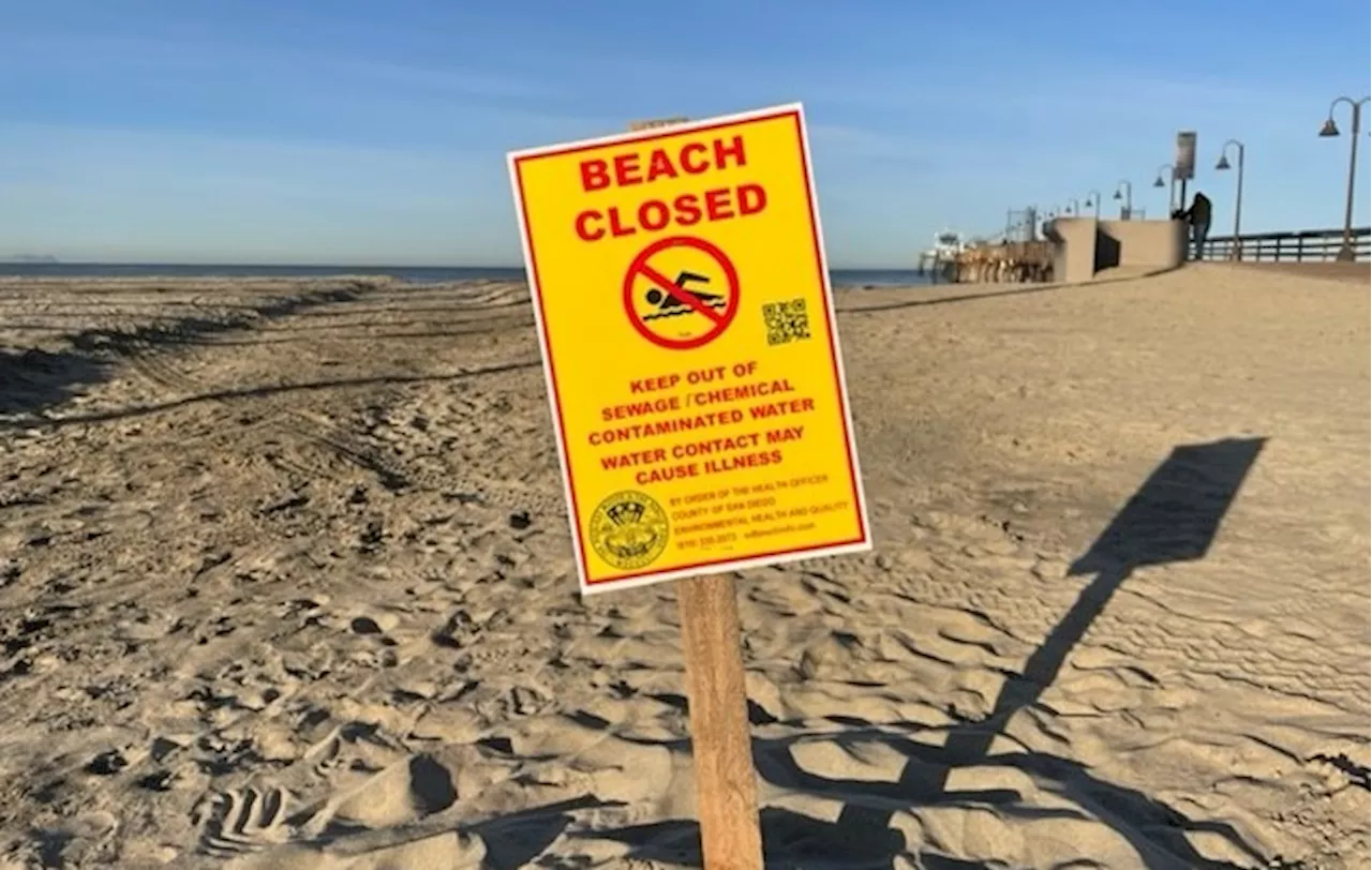 Some San Diego Beaches Closed Due To High Bacteria Levels