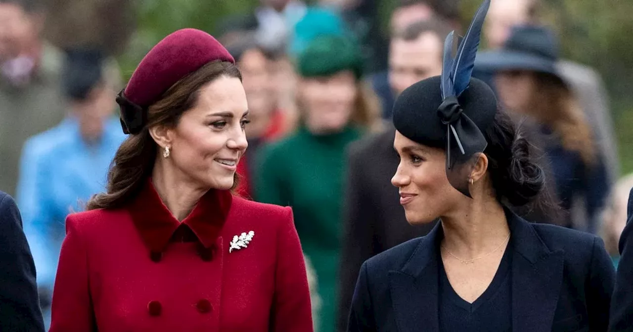 Kate Middleton 'grimaced' as Meghan Markle reached out for help in royal clash