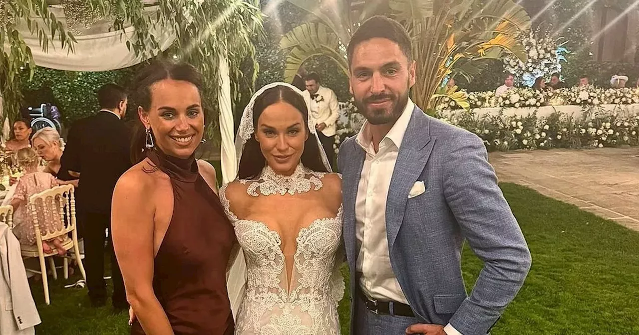 Mario Falcone Celebrates Vicky Pattison's Italian Wedding With Wife Becky