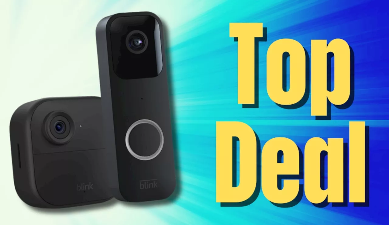 Amazon has this Blink doorbell and security camera bundle on sale for the lowest price ever — and it’s before