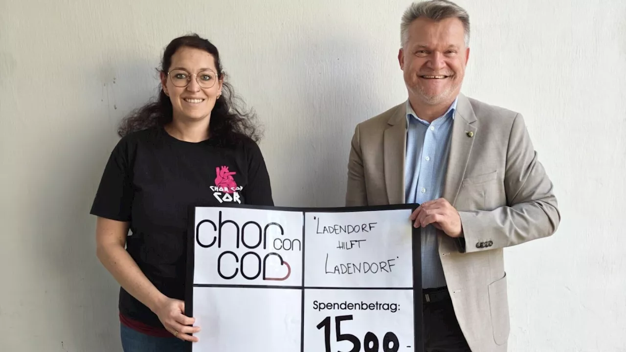 „Chor con cor“ bewies Herz für die Hochwasseropfer