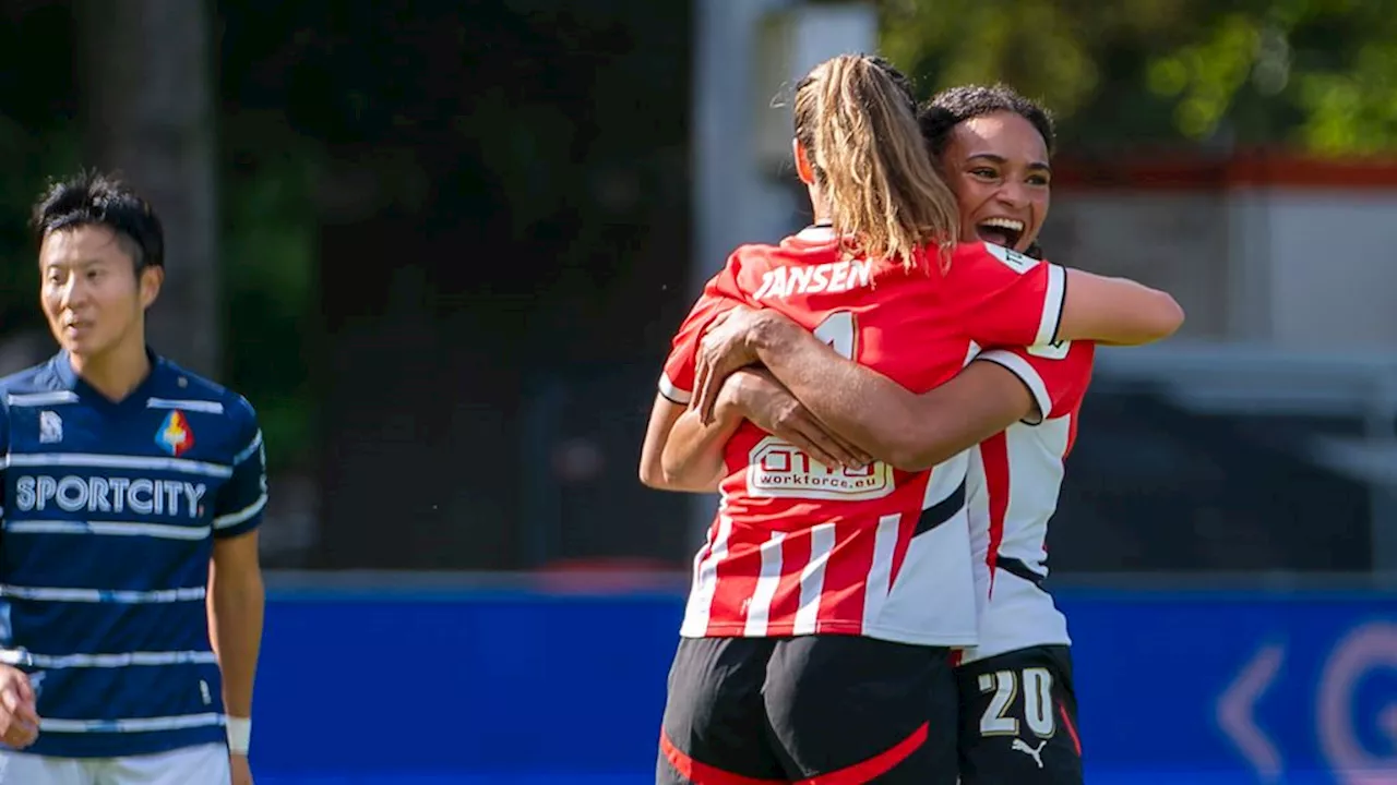 PSV start eredivisie met overtuigende zege op Telstar: 4-0