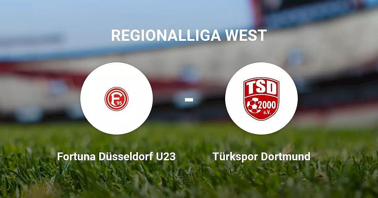 Verheerende Niederlage gegen Fortuna Düsseldorf U23 – fette Pleite für Türkspor Dortmund