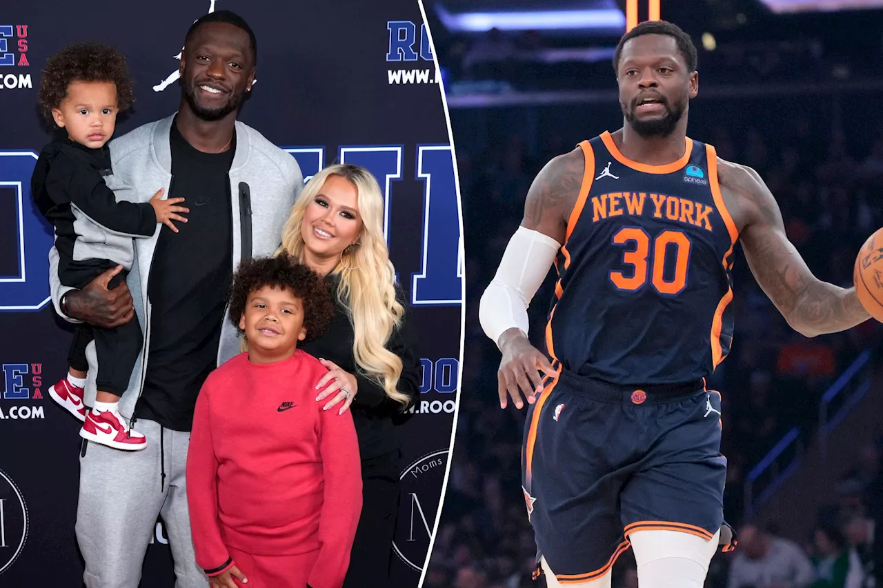 Julius Randle's wife Kendra reacts to shocking Knicks-Timberwolves trade