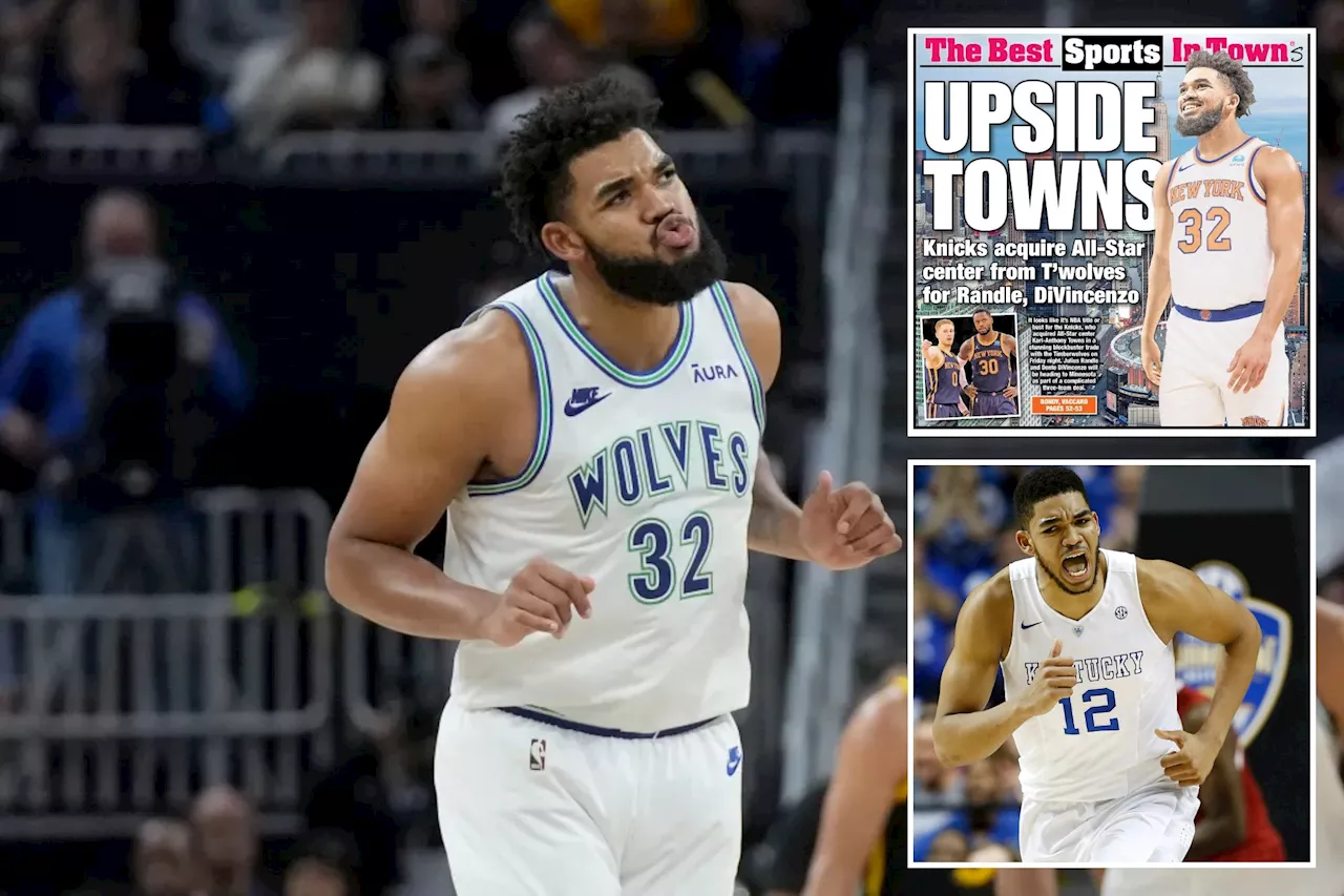 Karl-Anthony Towns told The Post before 2015 draft that playing for Knicks was 'childhood dream'