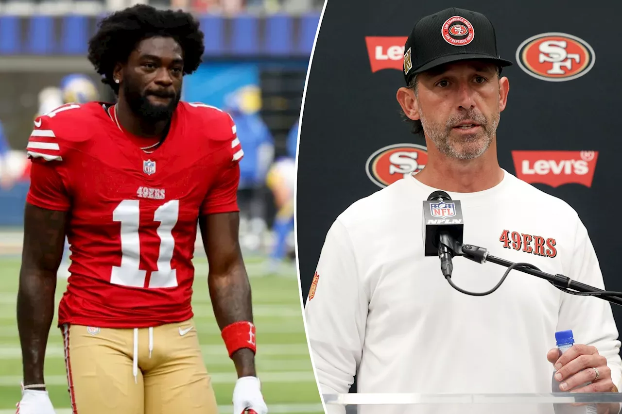 Kyle Shanahan, Brandon Aiyuk have animated confrontation at 49ers practice over shorts issue