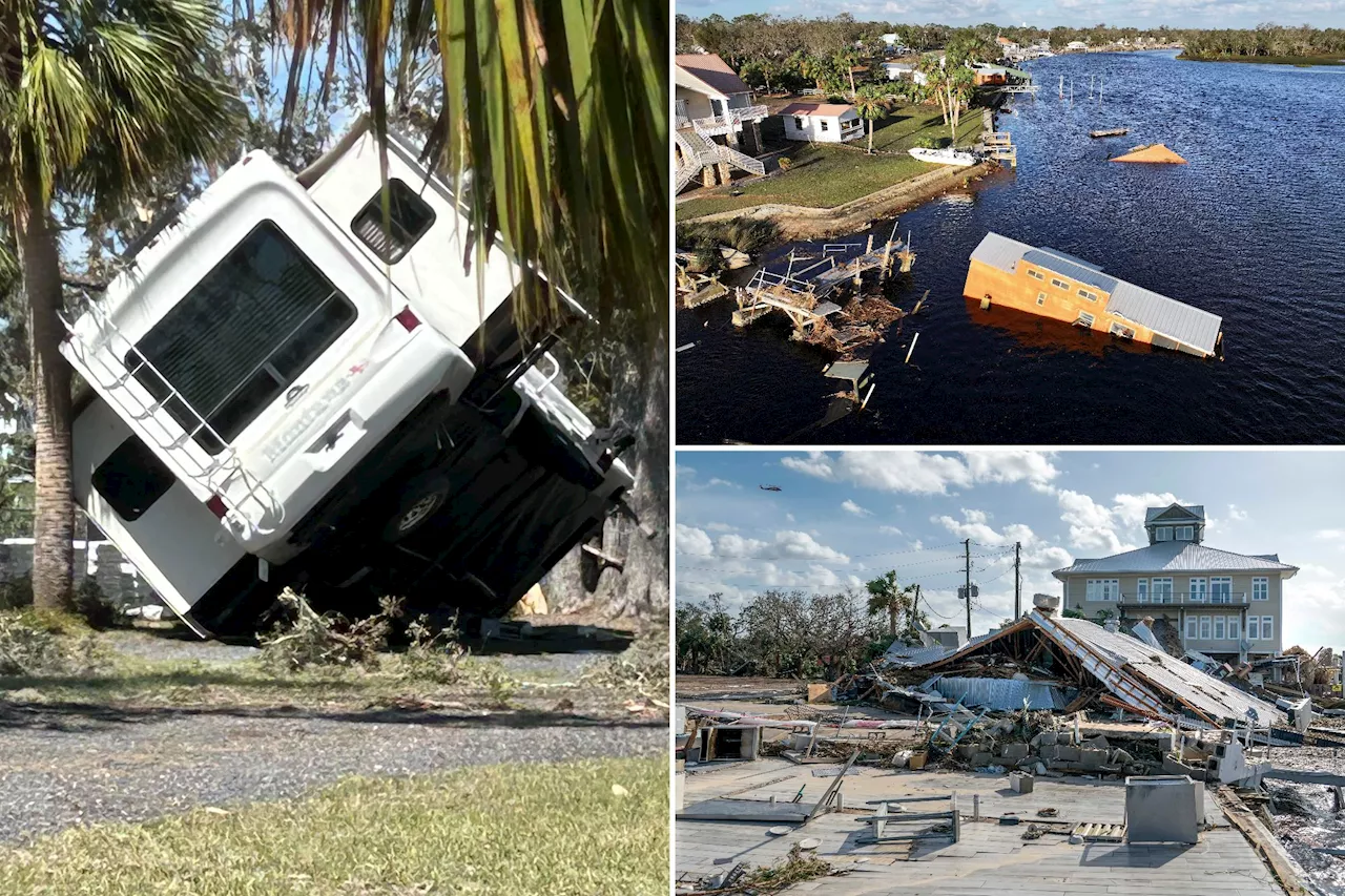 Tiny Florida town 'wiped off the map' by Hurricane Helene's wrath: 'There's nothing left'