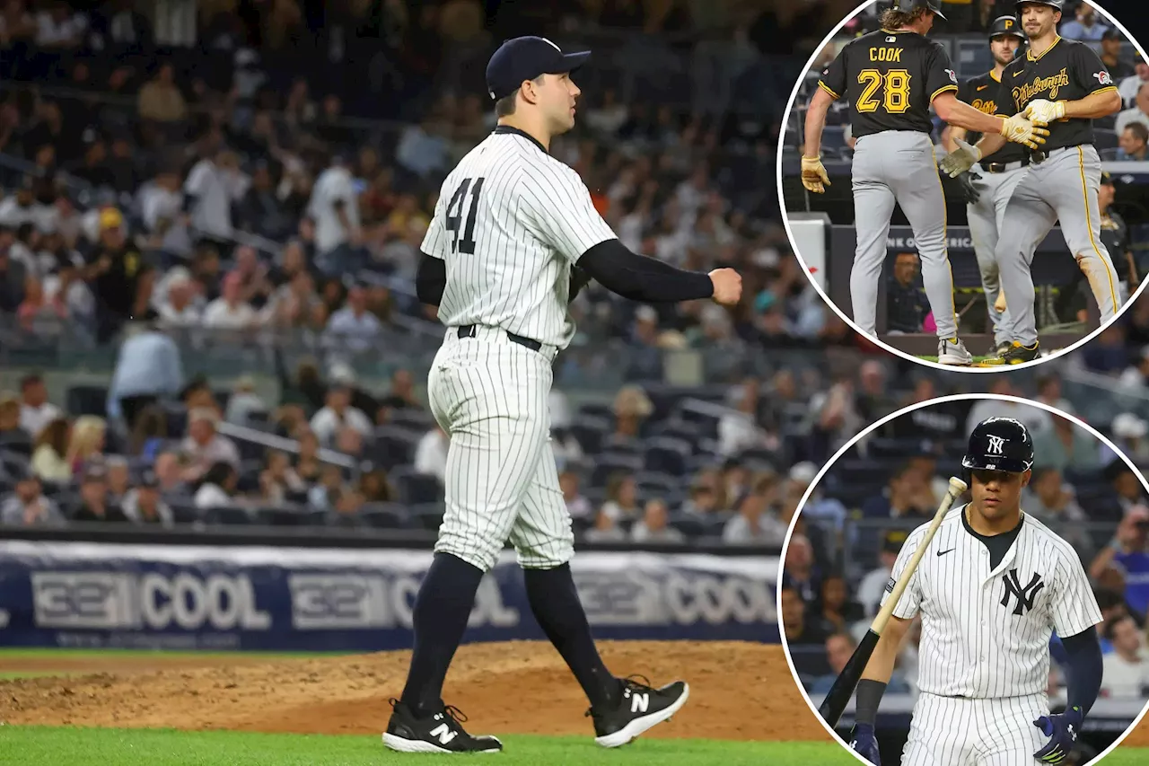 Yankees miss chance to clinch top seed after Tommy Kahnle allows go-ahead homer in loss to Pirates