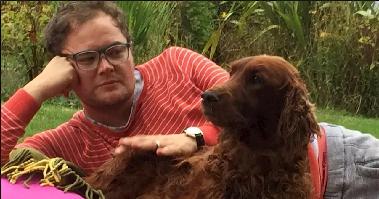 Alan Carr Didn't Realize He Had Salmonella After Losing Beloved Dog