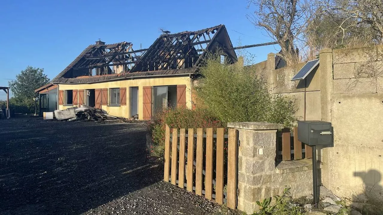 Incendie d'habitation à Sablé-sur-Sarthe