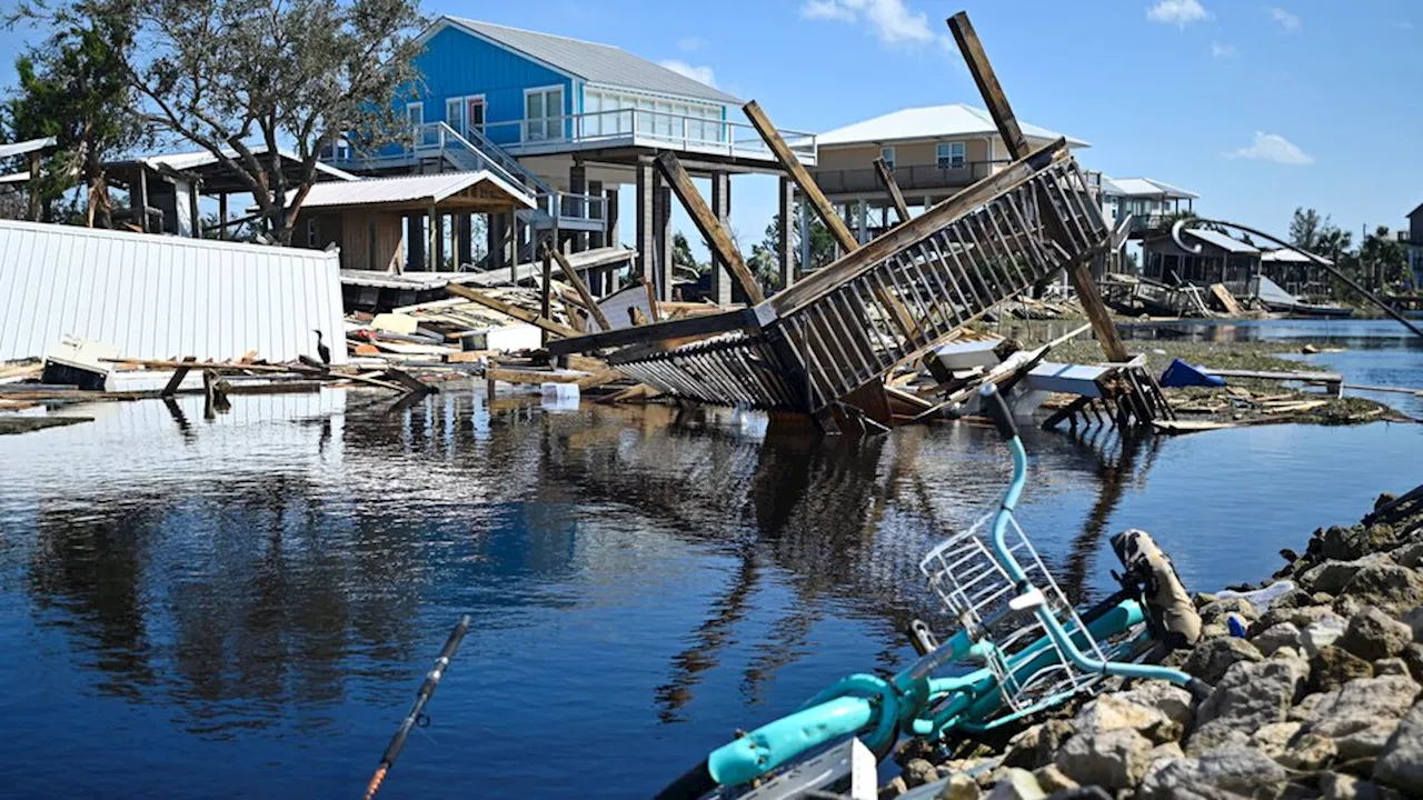 Las imágenes más impactantes del paso del huracán Helene en Estados Unidos