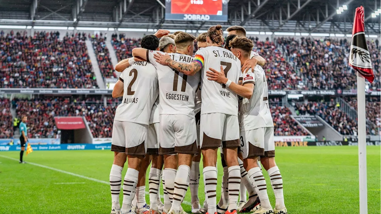 Bundesliga: FC St. Pauli furios - erster Bundesligasieg seit 13 Jahren