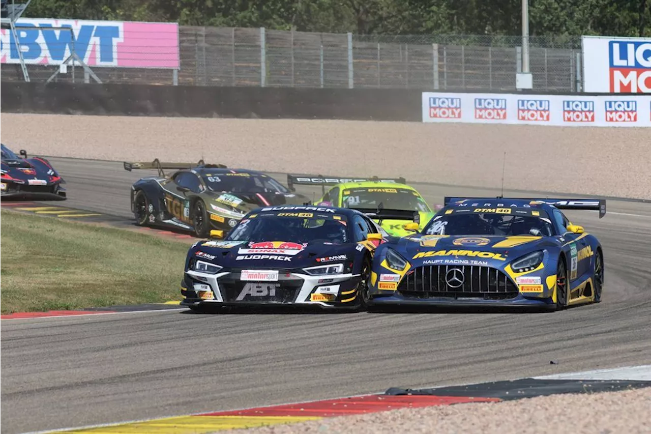 DTM in Spielberg: Mercedes und Lamborghini dominieren, riesiger Rückschlag für Kelvin van der Linde